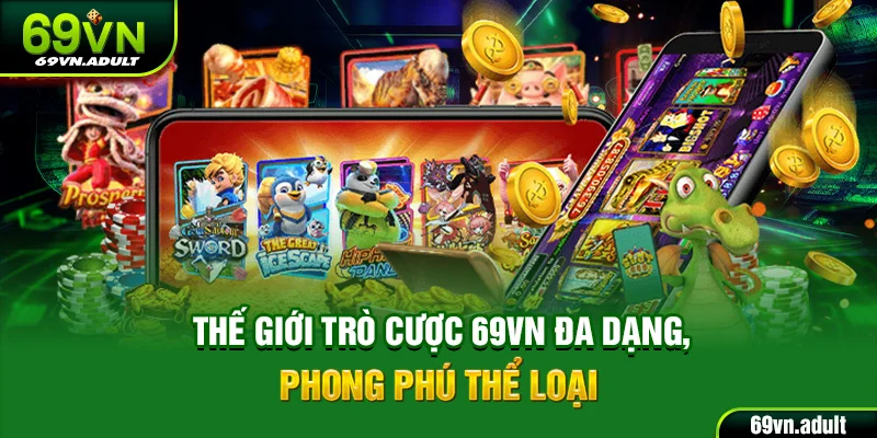 Tận hưởng không gian cá cược với đa dạng loại hình game hay